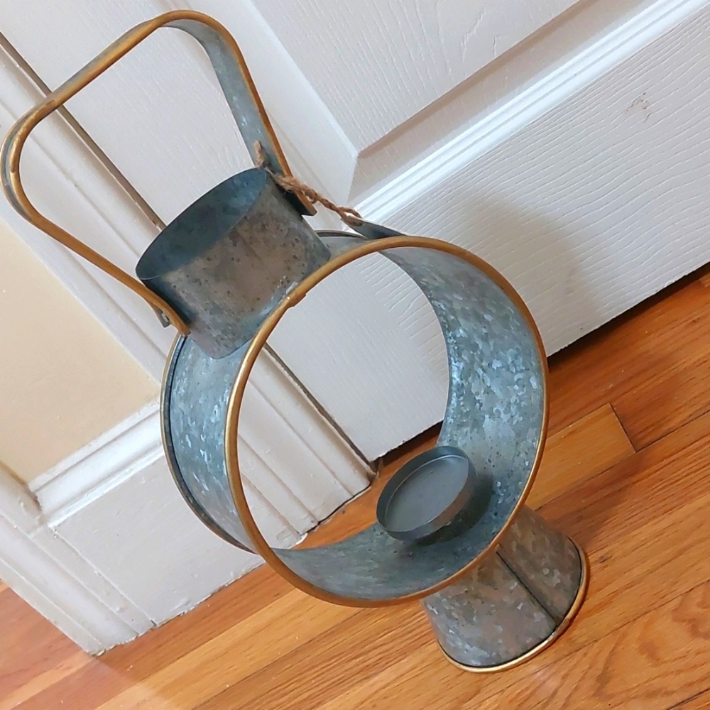 Galvanized Modern Latern